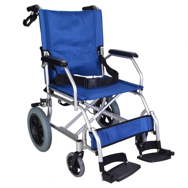 Lightweight folding compact wheelchair EC1863 10kg