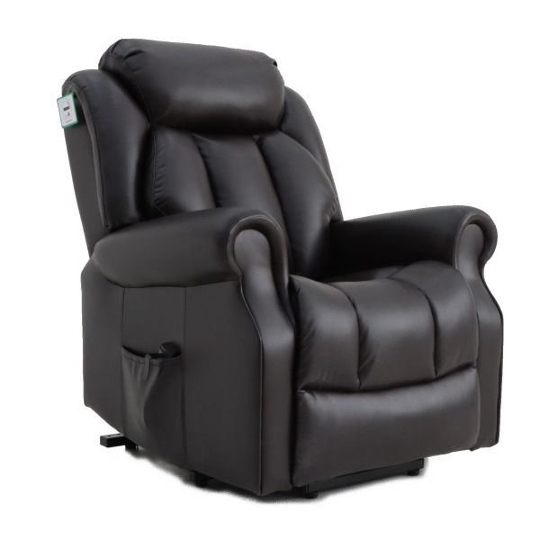 Hainworth Dual Motor Rise and Recliner Chair with Heat and Massage