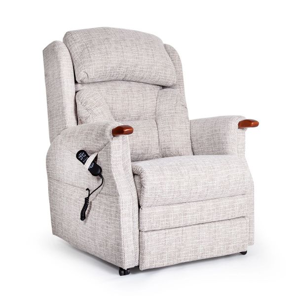Hartington Petite dual motor Riser Recliner Chair with knuckles