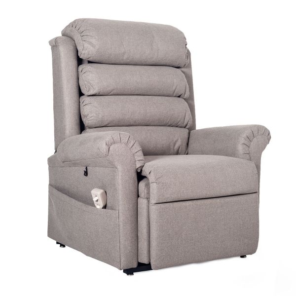Pride 670 Bariatric Riser Recliner Chair Bed 27 stone max user weight - Fabric