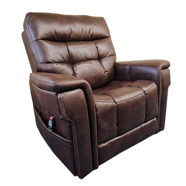 Radiance 4 Motor Chair with heat functions and lithium battery back up - Brown