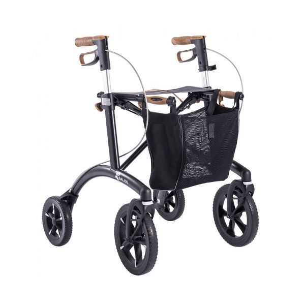  Saljol All Terrain off road Rollator lightweight wheeled walker with seat & bag