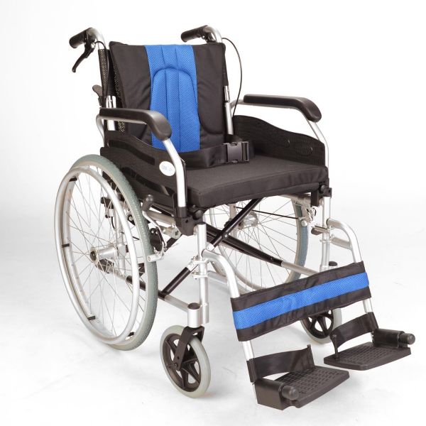 Self Propel Extra Wide Wheelchair with 18