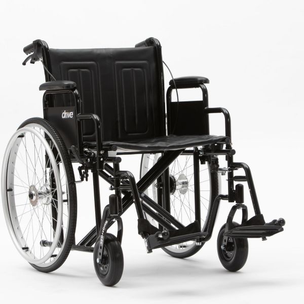 Heavy Duty Bariatric Sentra EC Self Propel Wheelchair 31st User Weight