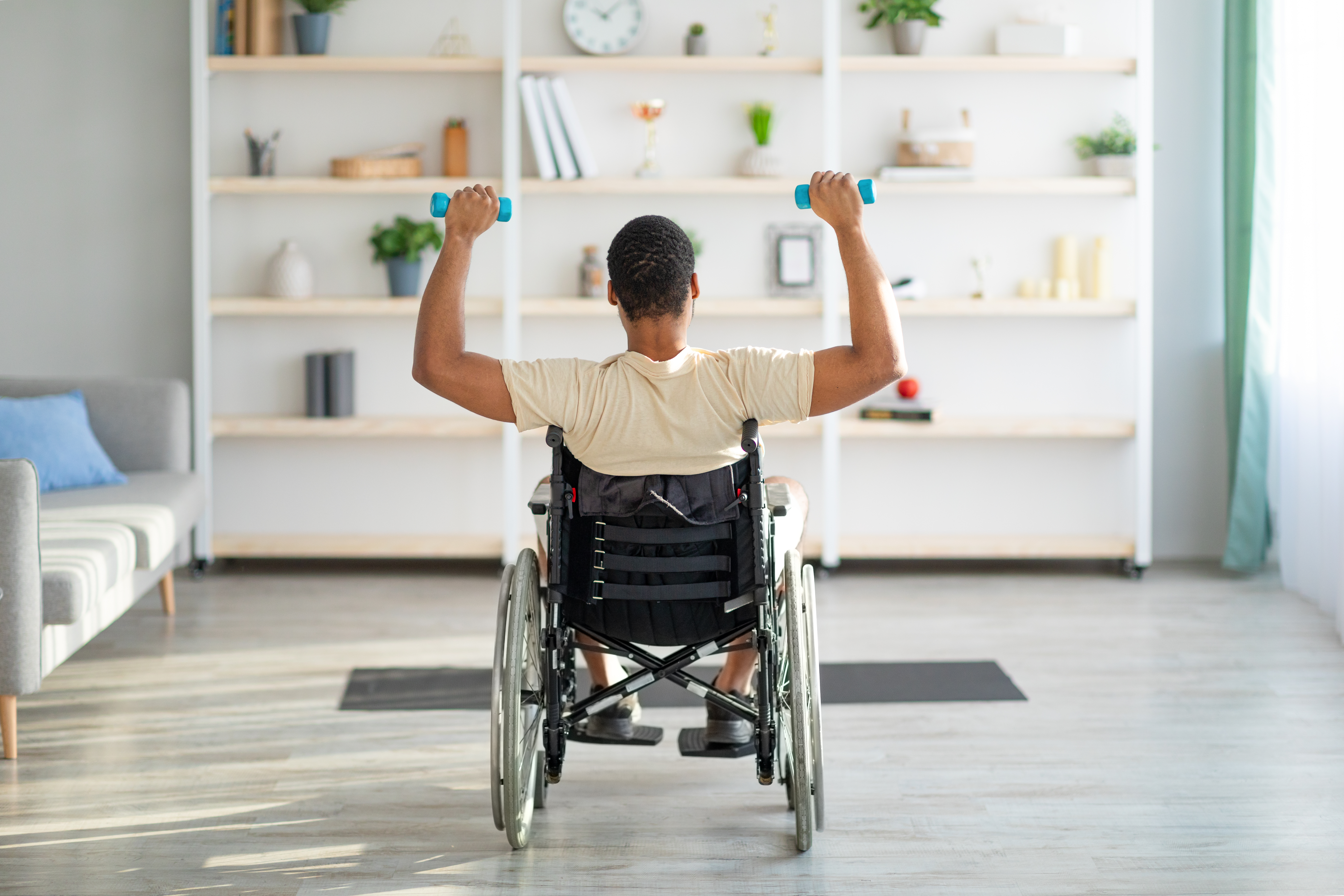 8 easy exercises for wheelchair users 