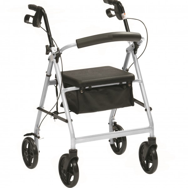 Are lightweight rollators easy to move?