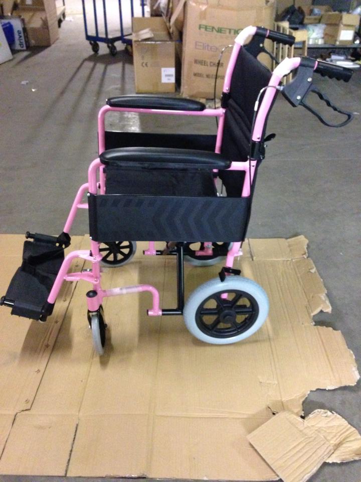 Pink Wheelchair